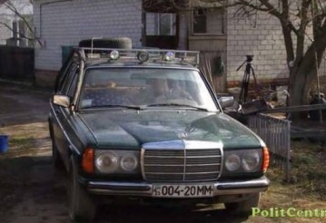 На Украине создан первый Mercedes, работающий на дровах