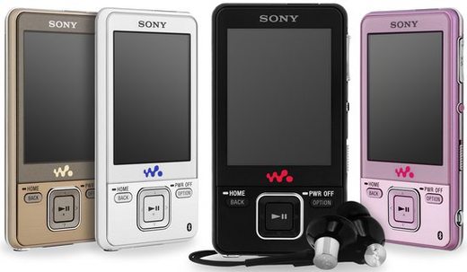 Sony Walkman NWZ-A820:  16    Bluetooth