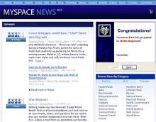 MySpace    MySpace News