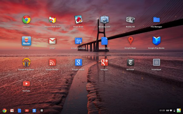   Chrome OS (    )