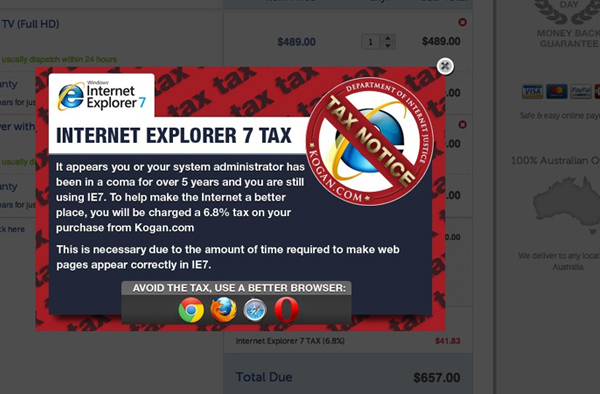      Internet Explorer 7