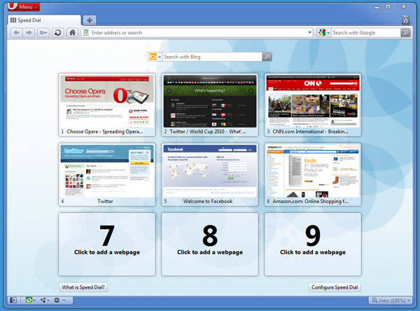  Opera 10.60 ( ).