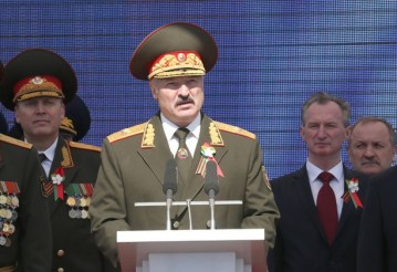 9 мая 2015 года. Фото: пресс-служба президента Беларуси
