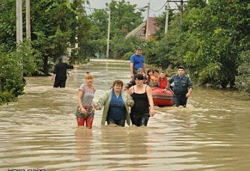Наводнение на Кубани