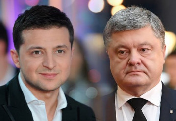Стали известны окончательные результаты Зеленского и Порошенко. Фото с сайта meta.ua